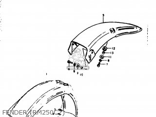 FENDER (RM250C2) - RM250 1976 (A) USA (E03)