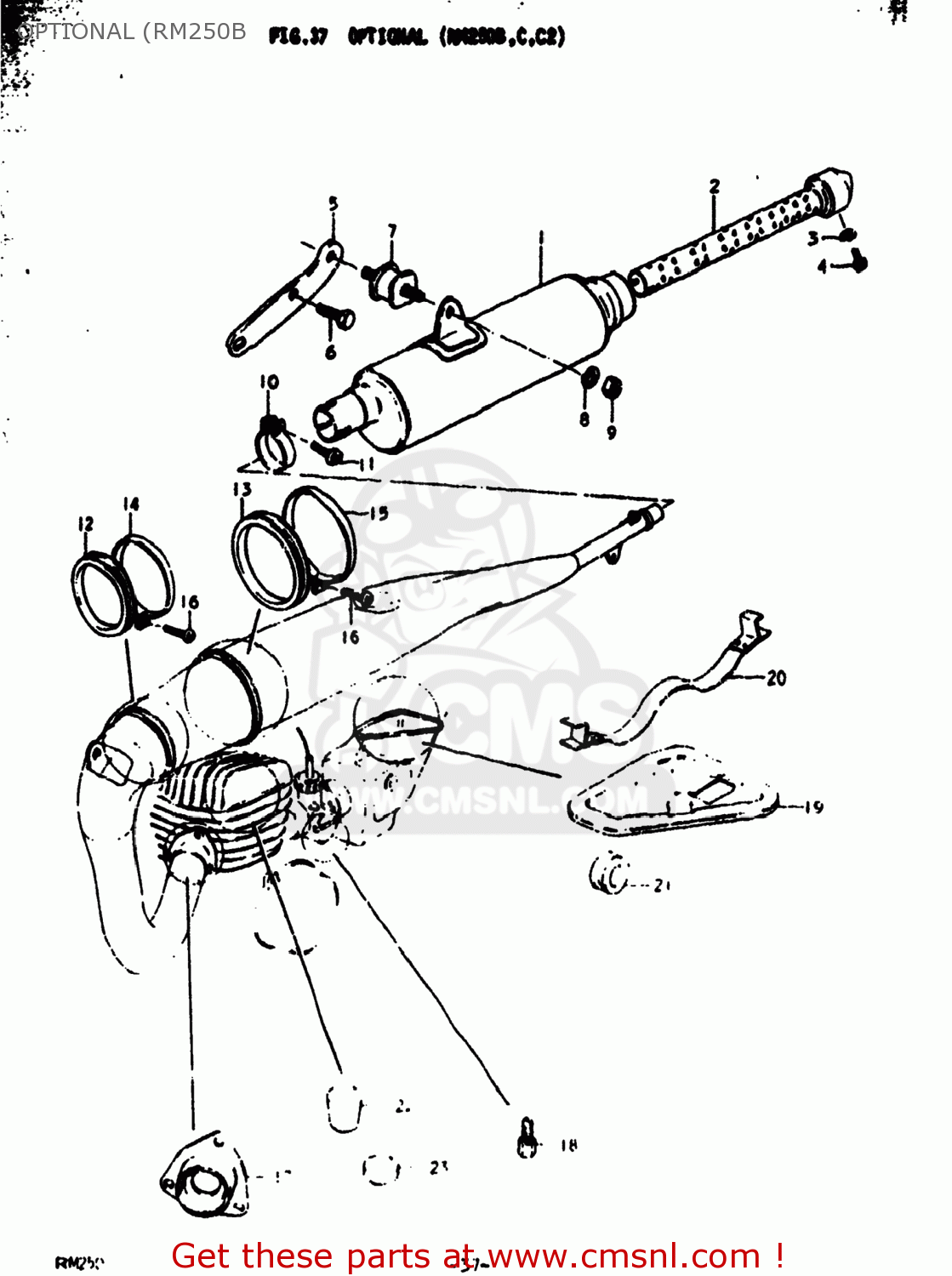 OPTIONAL (RM250B RM250 1978 (C) USA (E03)