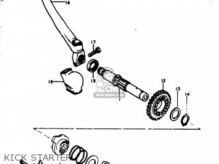 KICK STARTER - RM250 1978 (C) USA (E03)