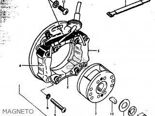MAGNETO - RM250 1979 (N) USA (E03)