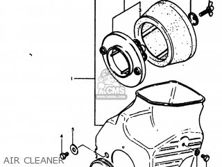 AIR CLEANER - RM250 1980 (T) USA (E03)