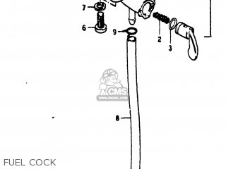 FUEL COCK - RM250 1981 (X) USA (E03)