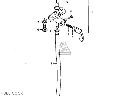 FUEL COCK - RM250 1981 (X)