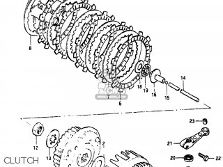 CLUTCH - RM250 1982 (Z) USA (E03)
