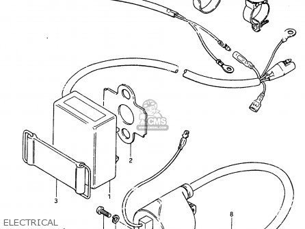 ELECTRICAL - RM250 1982 (Z)
