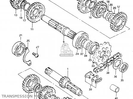 Suzuki RM250 1983 (D) parts lists and schematics