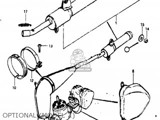 OPTIONAL (MODEL Z) - RM250 1983 (D) USA (E03)