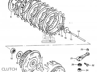 CLUTCH - RM250 1983 (D)
