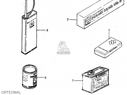 OPTIONAL - RM250 1983 (D)