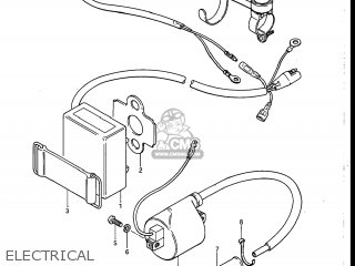 ELECTRICAL - RM250 1985 (F) USA (E03)