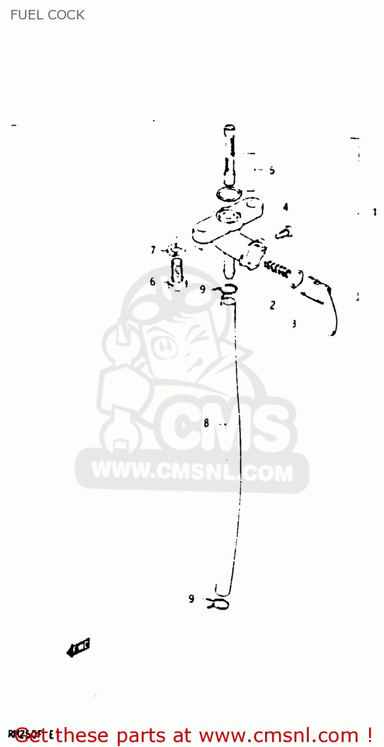 FUEL COCK RM250 1985 (F)