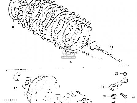 CLUTCH - RM250 1985 (F)