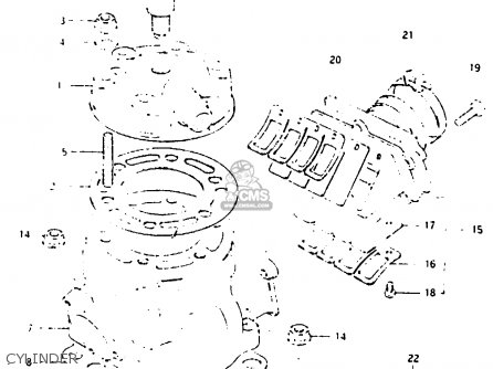 CYLINDER - RM250 1985 (F)