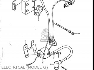 ELECTRICAL (MODEL G) - RM250 1986 (G) USA (E03)