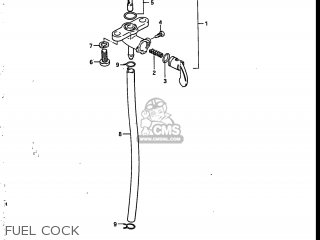 FUEL COCK - RM250 1986 (G) USA (E03)