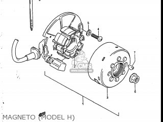 MAGNETO (MODEL H) - RM250 1986 (G) USA (E03)