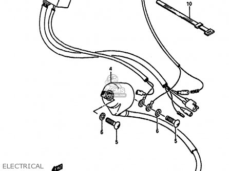 ELECTRICAL - RM250 1988 (J) UNITED KINGDOM FRANCE AUSTRALIA (E02 E04 E24)