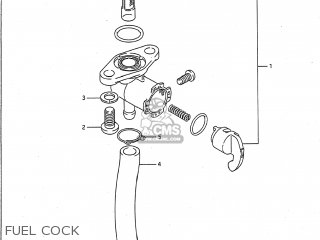 FUEL COCK - RM250 1989 (K) USA (E03)