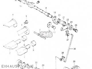 EXHAUST VALVE - RM250 1991 (M) UNITED KINGDOM FRANCE AUSTRALIA (E02 E04 E24)