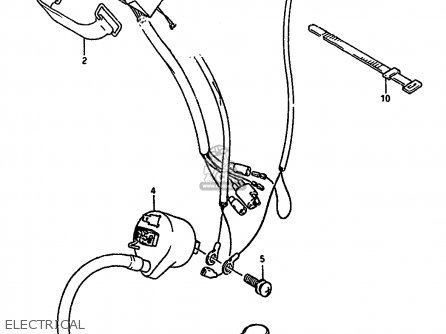 ELECTRICAL - RM250 1992 (N) UNITED KINGDOM FRANCE AUSTRALIA (E02 E04 E24)