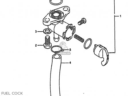 FUEL COCK - RM250 1992 (N) UNITED KINGDOM FRANCE AUSTRALIA (E02 E04 E24)