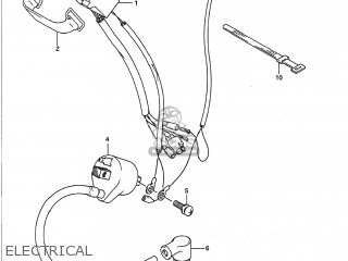 ELECTRICAL - RM250 1992 (N) USA (E03)