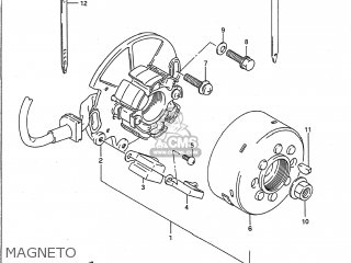 MAGNETO - RM250 1992 (N) USA (E03)