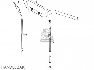 HANDLEBAR - RM250 1994 (R) USA (E03)