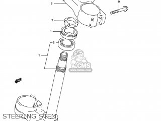STEERING STEM - RM250 1994 (R) USA (E03)