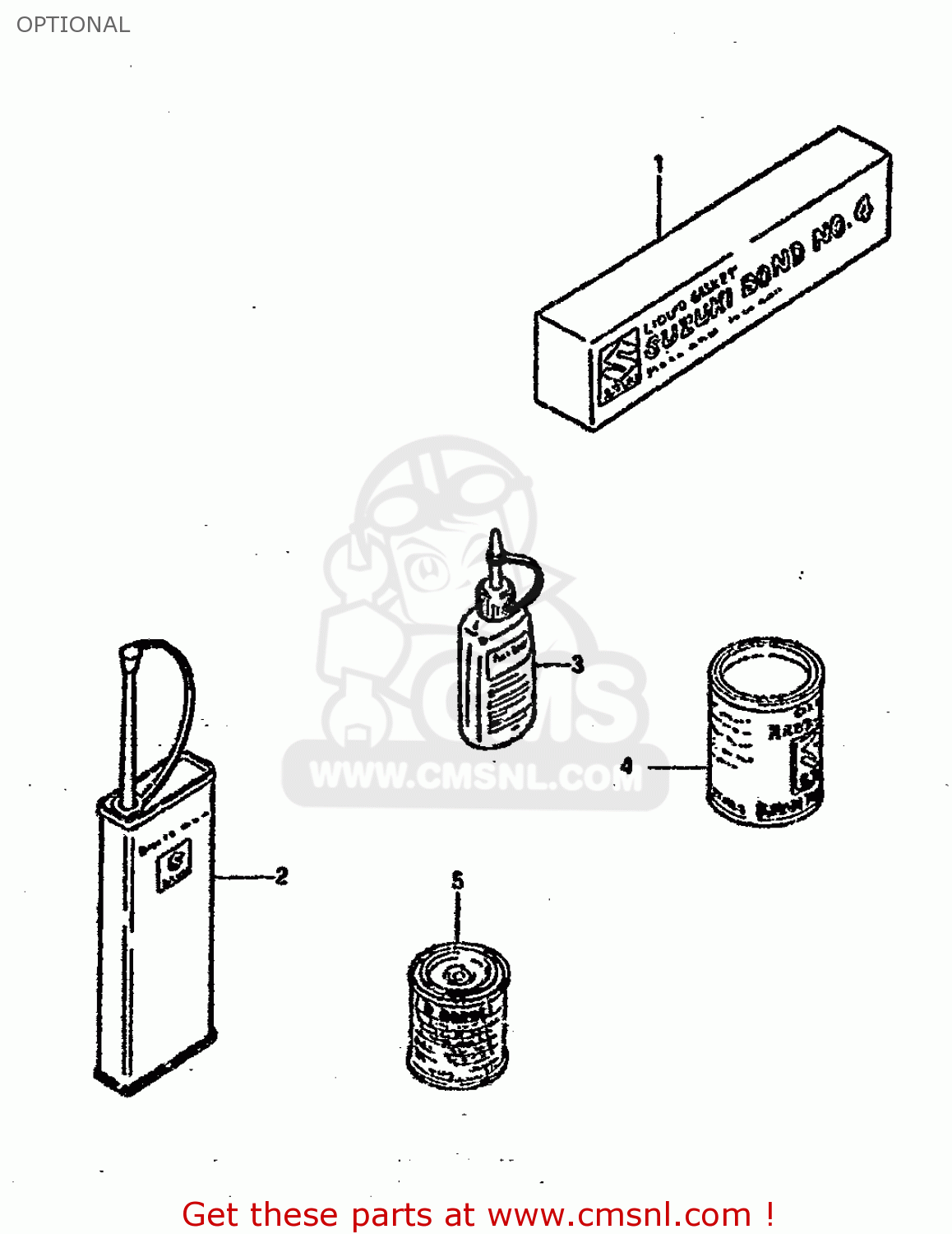 OPTIONAL RM250 1995 (S) (E02 E04 E24 P37)