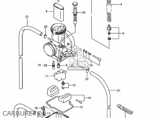 CARBURETOR - RM250 1995 (S) USA (E03)