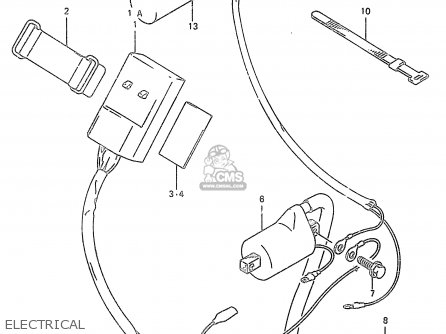 ELECTRICAL - RM250 1996 (T) (E02 E04 E24)