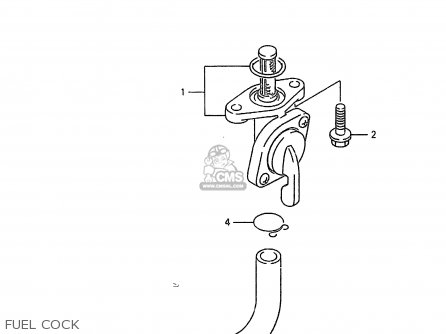 FUEL COCK - RM250 1997 (V) (E02 E04 E24)