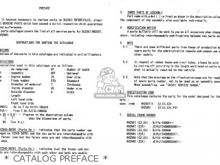 * CATALOG PREFACE * - RM250 1997 (V) (E02 E04 E24)