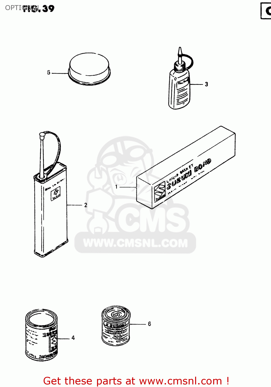 OPTIONAL RM250 1998 (W) (E02 E04 E24 P37)