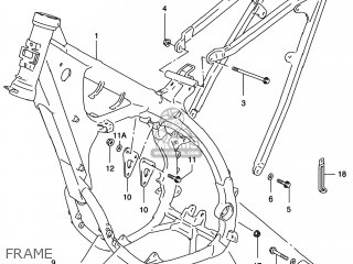 FRAME - RM250 1998 (W) USA (E03)