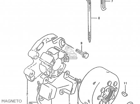 MAGNETO - RM250 1999 (X)