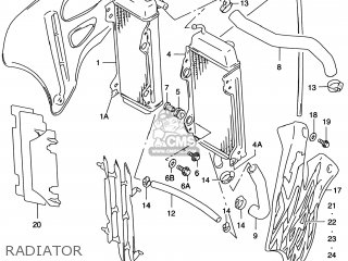 RADIATOR - RM250 2000 (Y) USA (E03)