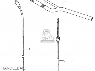 HANDLEBAR - RM250 2000 (Y)