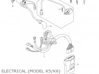 ELECTRICAL (MODEL K5/K6) - RM250 2001 (K1) USA (E03)