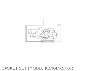 GASKET SET (MODEL K3/K4/K5/K6) - RM250 2002 (K2) USA (E03)