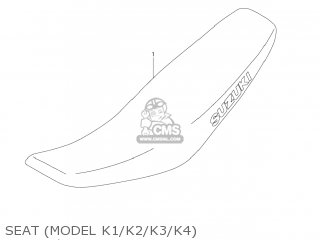 SEAT (MODEL K1/K2/K3/K4) - RM250 2003 (K3) USA (E03)