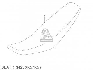 SEAT (RM250K5/K6) - RM250 2004 (K4) USA (E03)