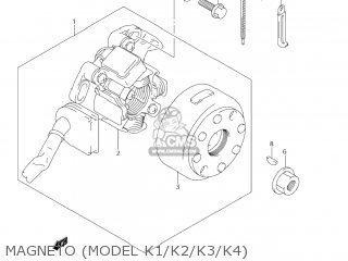 MAGNETO (MODEL K1/K2/K3/K4) - RM250 2006 (K6) USA (E03)
