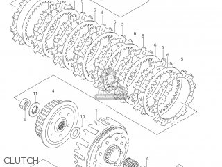 CLUTCH - RM250 2007 (K7) USA (E03)
