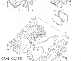 CRANKCASE - RM250 2007 (K7) USA (E03)