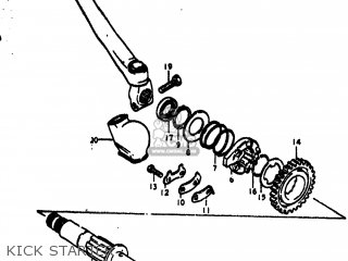 KICK STARTER - RM370 1976 (A) USA (E03)
