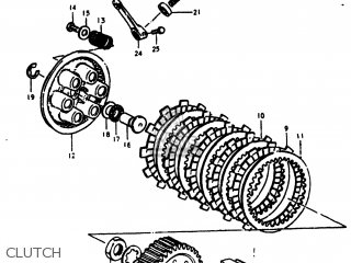CLUTCH - RM400 1978 (C) USA (E03)