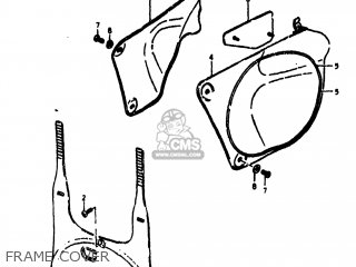 FRAME COVER - RM400 1978 (C) USA (E03)