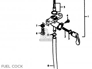 FUEL COCK - RM400 1978 (C) USA (E03)